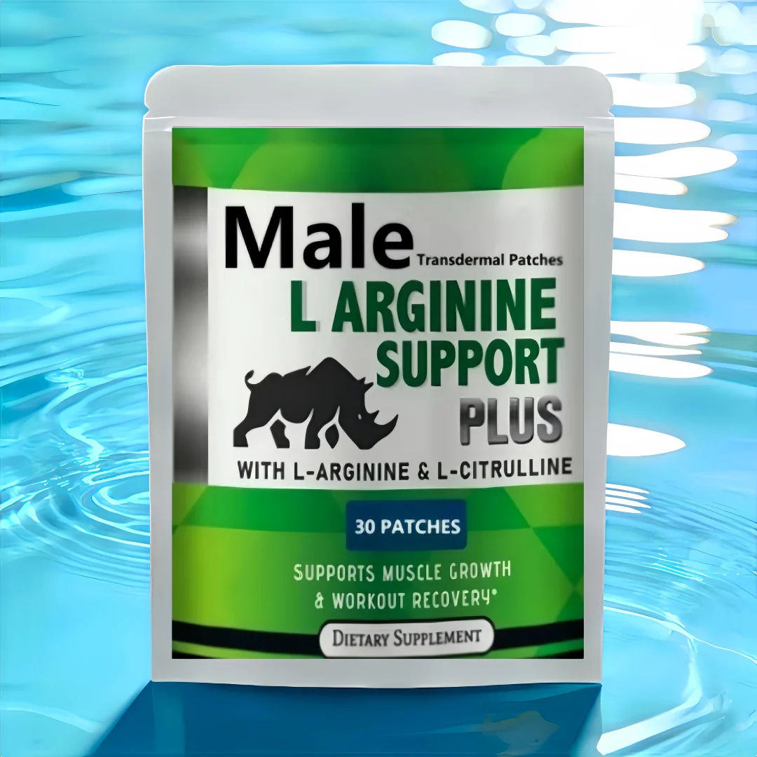 L-Arginine, Nitric Oxide, Endogenus Male Vitality Booster, ED Support 5000 mcg, 30 Patches 1 Month Supply
L-Arginine, Nitric Oxide, Endogenus Male Vitality Booster, ED Support 5000 mcg, 30 Patches 1 Month Supply