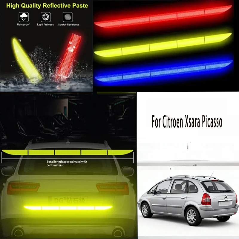 For Citroen Xsara Picasso 1pcs Reflective Warning Safety Tape-Car Trunk Anti-Collision
For Citroen Xsara Picasso 1pcs Reflective Warning Safety Tape-Car Trunk Anti-Collision