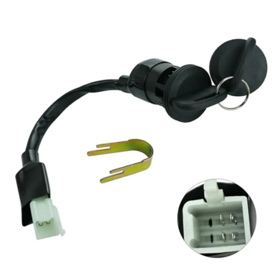 Ignition Switch Key w/Clip for Po-laris Outlaw 50 90 110 Sportsman 90 110 Scrambler 50 90 Predator 50 90 Sawtooth 200 Phoenix 2
Ignition Switch Key w/Clip for Po-laris Outlaw 50 90 110 Sportsman 90 110 Scrambler 50 90 Predator 50 90 Sawtooth 200 Phoenix 2