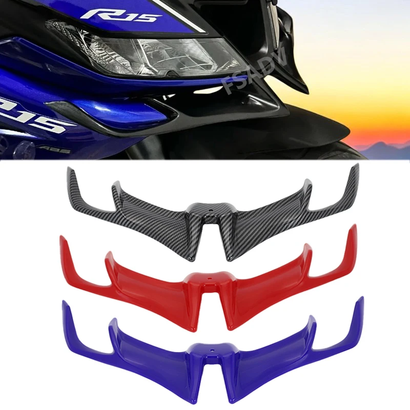 Motorcycle Front Fairing Beak Fixed Wing Aerodynamic Protective Cover For YAMAHA R15 V3 2017 2018 2019 2020 2021
Motorcycle Front Fairing Beak Fixed Wing Aerodynamic Protective Cover For YAMAHA R15 V3 2017 2018 2019 2020 2021