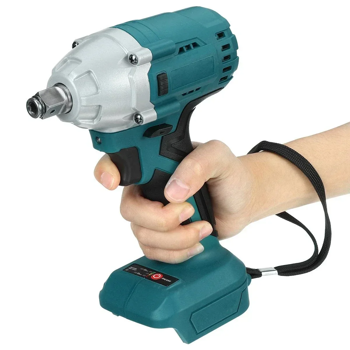 18V Electric Wrench Brushless impact Screwdriver Speed Rechargeable 1/2 Socket Wrench Power Tool Cordless For Makita Battery
18V Electric Wrench Brushless impact Screwdriver Speed Rechargeable 1/2 Socket Wrench Power Tool Cordless For Makita Battery