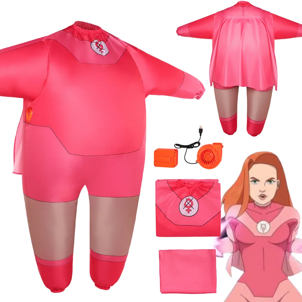 Fantasia Atom Eve Cosplay Inflatable Disfraz Costume Blow Up Cloth Cartoon Invincible Women Halloween Carnival Party Clothes
Fantasia Atom Eve Cosplay Inflatable Disfraz Costume Blow Up Cloth Cartoon Invincible Women Halloween Carnival Party Clothes