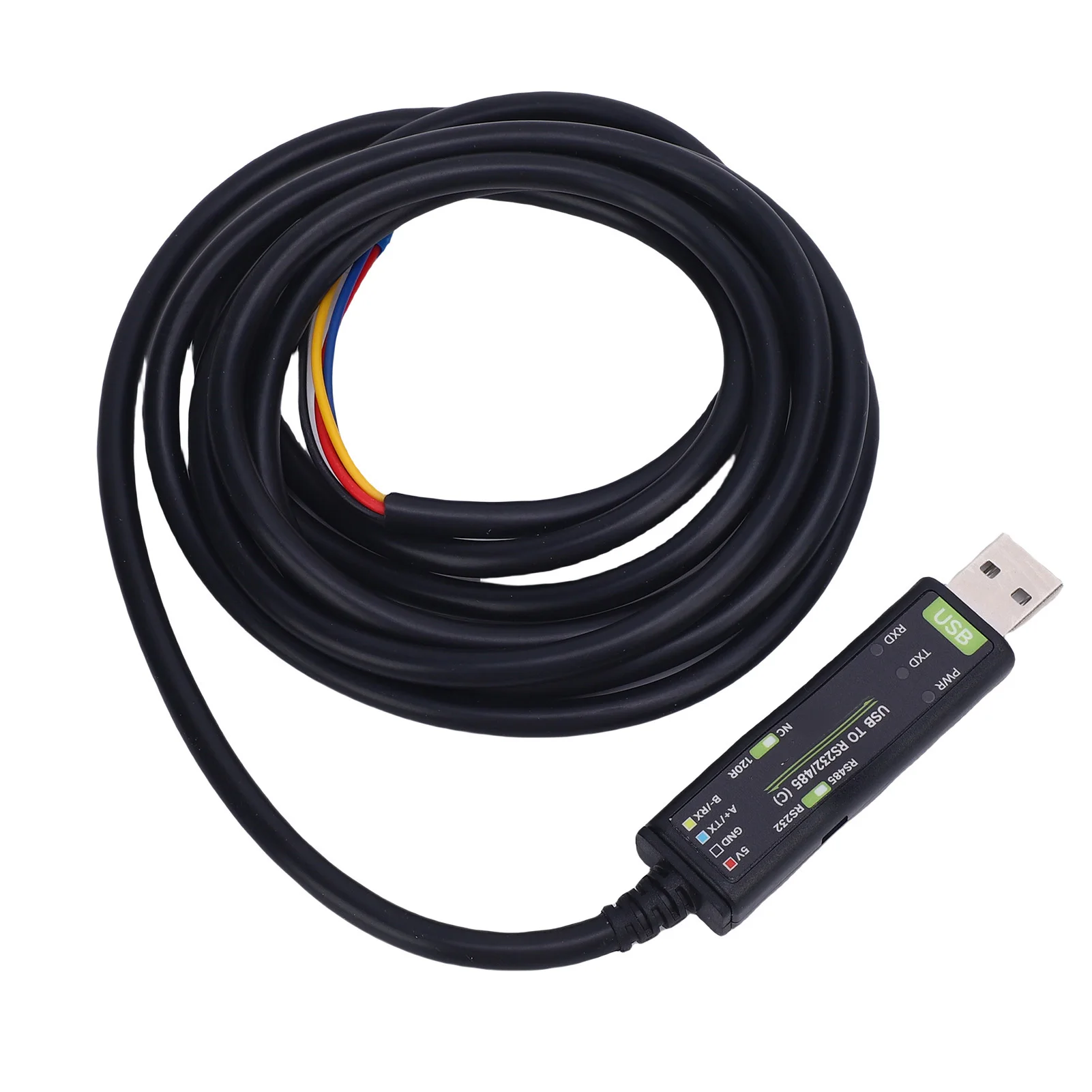 Кабель-адаптер USB на 232 485, кабель-переходник последовательного порта с индикатором сигналов питания, поддержка Win11 10 8,1 8 7
Кабель-адаптер USB на 232 485, кабель-переходник последовательного порта с индикатором сигналов питания, поддержка Win11 10 8,1 8 7