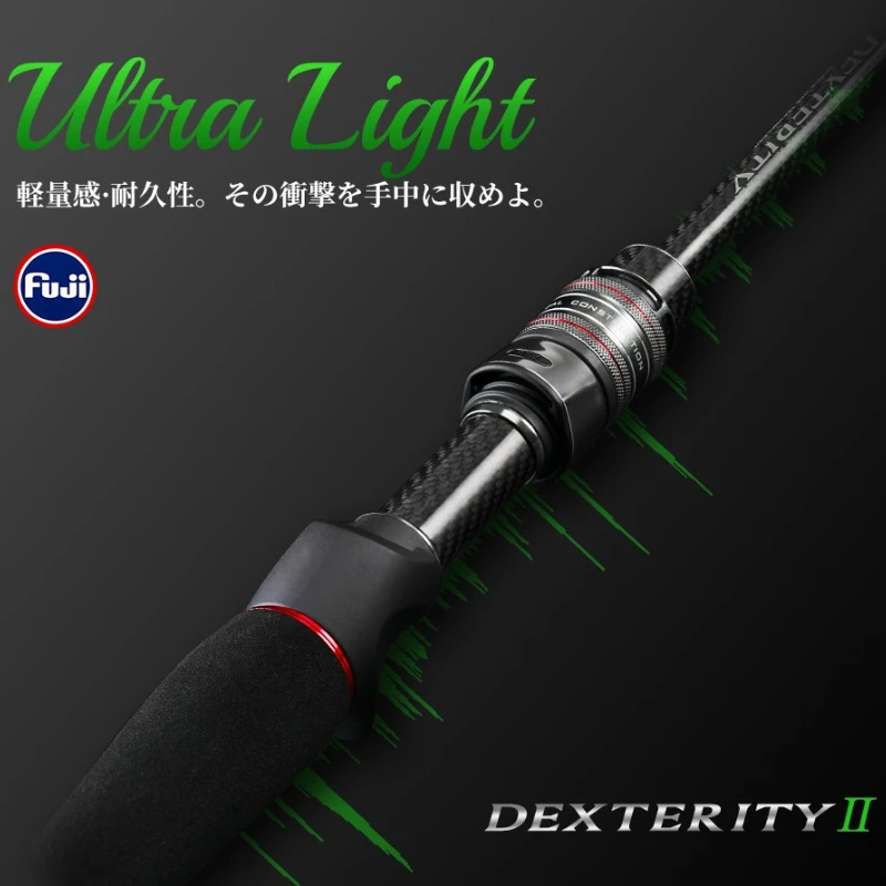 TSURINOYA Spinning Casting Fishing Rod DEXTERITY Ⅱ 632UL 1.89m FUJI Light Game Ajing Rod Fast Action Pike Bass Ultralight Rod
TSURINOYA Spinning Casting Fishing Rod DEXTERITY Ⅱ 632UL 1.89m FUJI Light Game Ajing Rod Fast Action Pike Bass Ultralight Rod