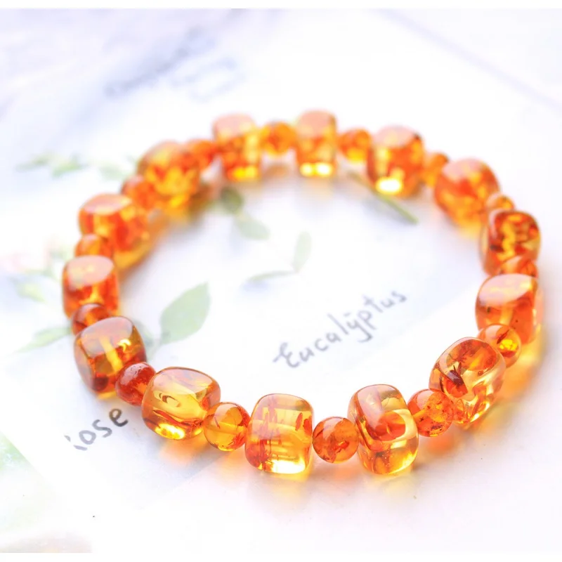 Natural Piebald Amber Cube Sugar Bracelet Golden Amber Amber Cube Sugar Crystal Factory Wholesale
Natural Piebald Amber Cube Sugar Bracelet Golden Amber Amber Cube Sugar Crystal Factory Wholesale