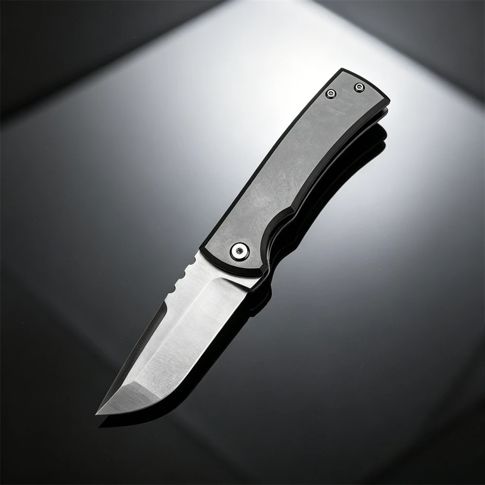 High Quality EDC Folding Pocket Knife with Titanium Alloy Handle, Outdoor Camping Climbing Fishing Tool & for Carry Daily
High Quality EDC Folding Pocket Knife with Titanium Alloy Handle, Outdoor Camping Climbing Fishing Tool & for Carry Daily