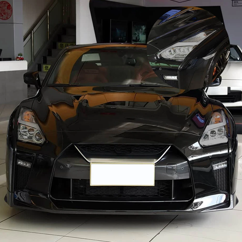 For Nissan GT-R R35 Skyline GT-R R34 High-Gloss Smoke Black TPU Headlight PPF Film Pre-Cut Anti-Scratch Protective Vinyl Film
For Nissan GT-R R35 Skyline GT-R R34 High-Gloss Smoke Black TPU Headlight PPF Film Pre-Cut Anti-Scratch Protective Vinyl Film