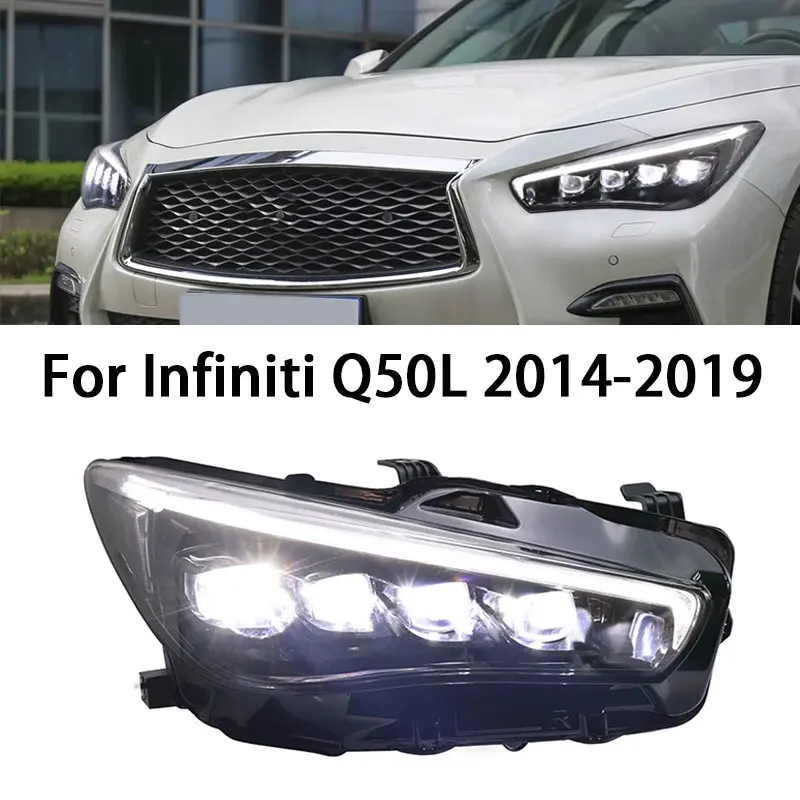 Автомобильная фара для Infiniti Q50L светодиодный передняя фара 2014-2019 фары DRL Матричные фары ангельские глазки объектив проектора
Автомобильная фара для Infiniti Q50L светодиодный передняя фара 2014-2019 фары DRL Матричные фары ангельские глазки объектив проектора