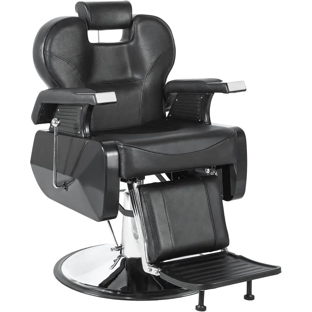 Heavy-Duty Hydraulic Reclining Barber Chair for Professional Hair Stylists
Heavy-Duty Hydraulic Reclining Barber Chair for Professional Hair Stylists