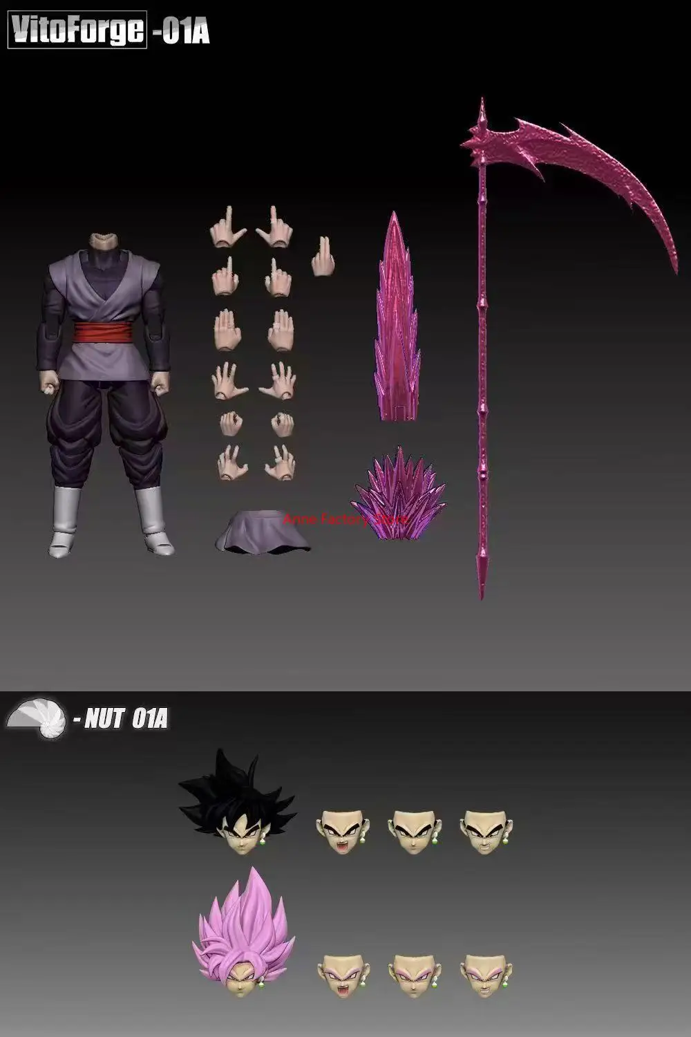 НОВЫЙ набор экшн-фигурок VitoForge The Scythe Lord Zamas Dragon Ball Z Black Goku Super Saiyan, фигурка аниме-модель, игрушка, коллекционный подарок
НОВЫЙ набор экшн-фигурок VitoForge The Scythe Lord Zamas Dragon Ball Z Black Goku Super Saiyan, фигурка аниме-модель, игрушка, коллекционный подарок