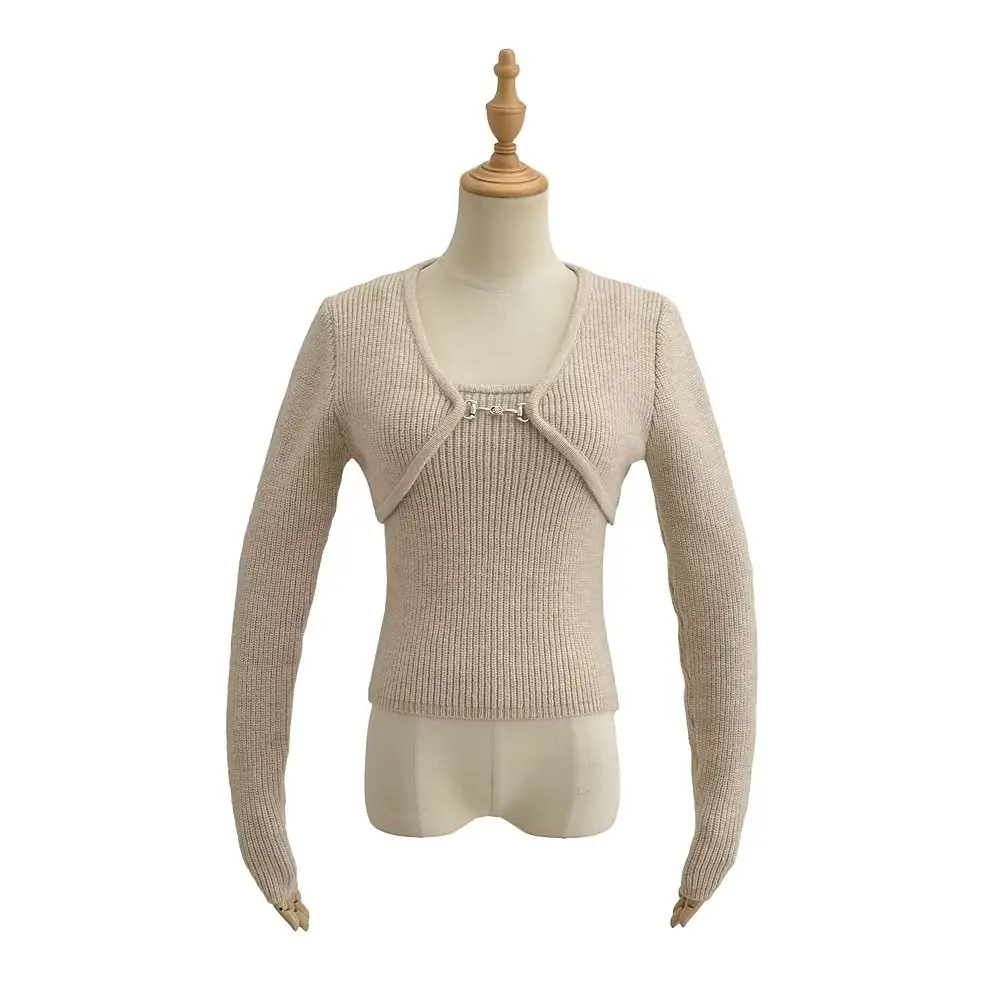 Slim Fit Long Sleeve Knitted Cardigan And Shawl Two Piece Set Pure Color Body Shaping Slimming Effect Trendy Style Women's Fa...
Slim Fit Long Sleeve Knitted Cardigan And Shawl Two Piece Set Pure Color Body Shaping Slimming Effect Trendy Style Women's Fa...
