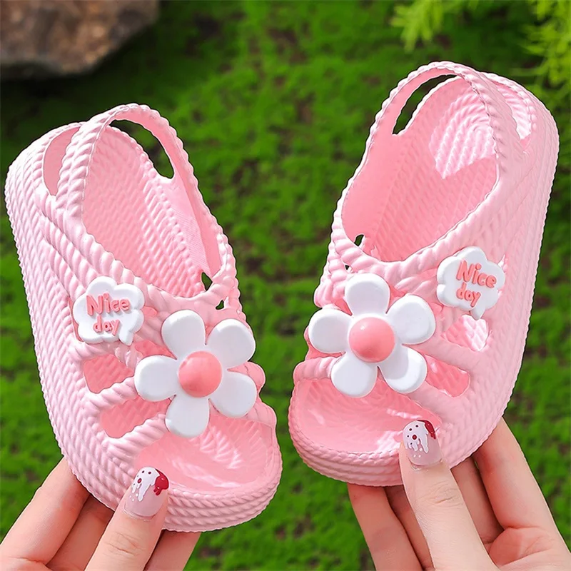 Little Girl Summer EVA Sandals Anti-slip Soft Sole Flower Shoes for Outdoor School Party
Little Girl Summer EVA Sandals Anti-slip Soft Sole Flower Shoes for Outdoor School Party