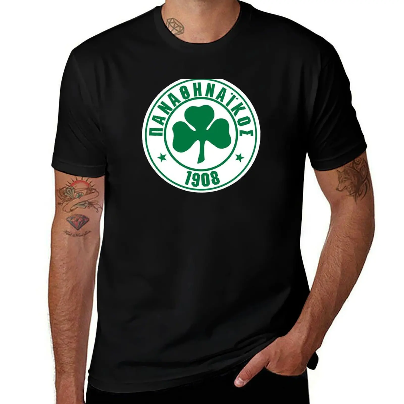 Panathinaikos Greek Football Sports Fans PAO Athens T-Shirt t shirts for man slim fit man t shirt heavy cotton T-Shirt
Panathinaikos Greek Football Sports Fans PAO Athens T-Shirt t shirts for man slim fit man t shirt heavy cotton T-Shirt