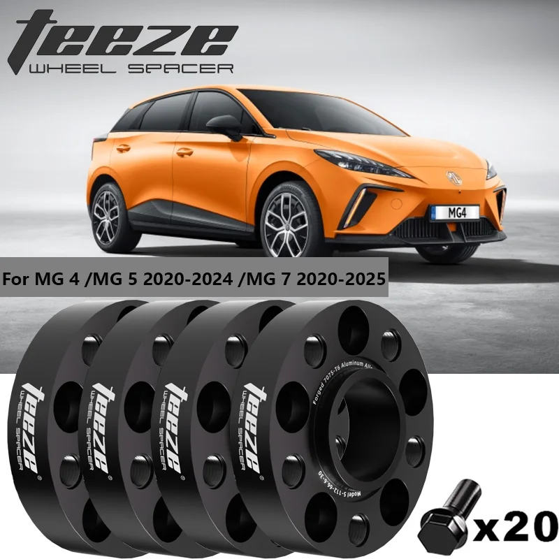2PCS 5x112 57.1 M14X1.5 For MG 4 /MG 5 2020-2024 /MG 7 2020-2025 Flange Plate Wheel Spacers Aluminum Alloy Hub widened Adapter
2PCS 5x112 57.1 M14X1.5 For MG 4 /MG 5 2020-2024 /MG 7 2020-2025 Flange Plate Wheel Spacers Aluminum Alloy Hub widened Adapter