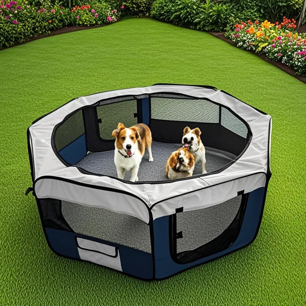 STLFOutdoor Travel Camping Pet Foldable Exercise Kennel Tent Breathable Soft Sided Cat Dog Playpen
STLFOutdoor Travel Camping Pet Foldable Exercise Kennel Tent Breathable Soft Sided Cat Dog Playpen