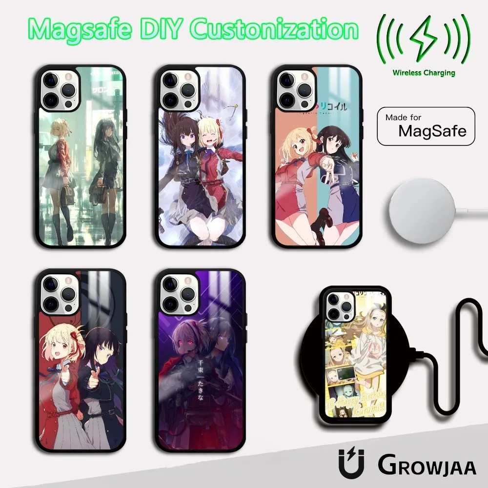 Game L-Lycoris R-Recoil Phone Case For IPhone 16 15 14 13 12 11 Pro Max Plus Mini Magsafe Mirror Wireless Magnetic Cover 
Game L-Lycoris R-Recoil Phone Case For IPhone 16 15 14 13 12 11 Pro Max Plus Mini Magsafe Mirror Wireless Magnetic Cover