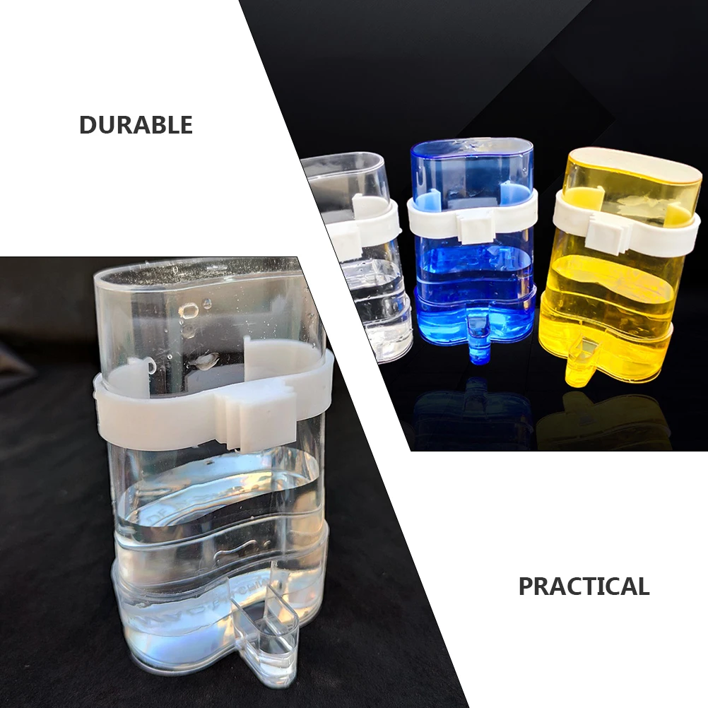 12pcs Pet Bird Water Feeders Automatic Parrot Drinking Dispenser Hanging Cage Bottle Durable Practical For Indoor Outdoor Use 
12pcs Pet Bird Water Feeders Automatic Parrot Drinking Dispenser Hanging Cage Bottle Durable Practical For Indoor Outdoor Use