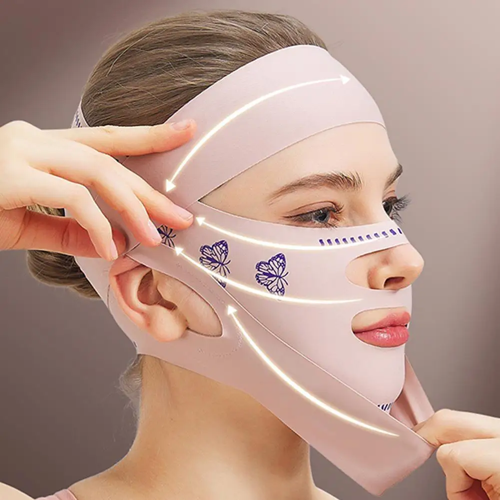 Thin Face Bandage V Line Face Lift Tightening Mask Facial Massager Wrinkles Facial Chin Anti Skin Sagging Double Tightener J7H9
Thin Face Bandage V Line Face Lift Tightening Mask Facial Massager Wrinkles Facial Chin Anti Skin Sagging Double Tightener J7H9