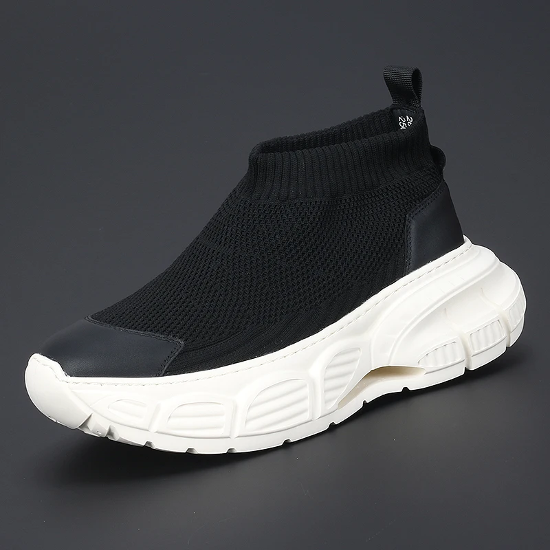 Korean Version of Fashion Summer Breathable Mesh Cloth Shoes Thick Soles Increase Casual Shoes Black New Men's Fashion Shoes
Korean Version of Fashion Summer Breathable Mesh Cloth Shoes Thick Soles Increase Casual Shoes Black New Men's Fashion Shoes