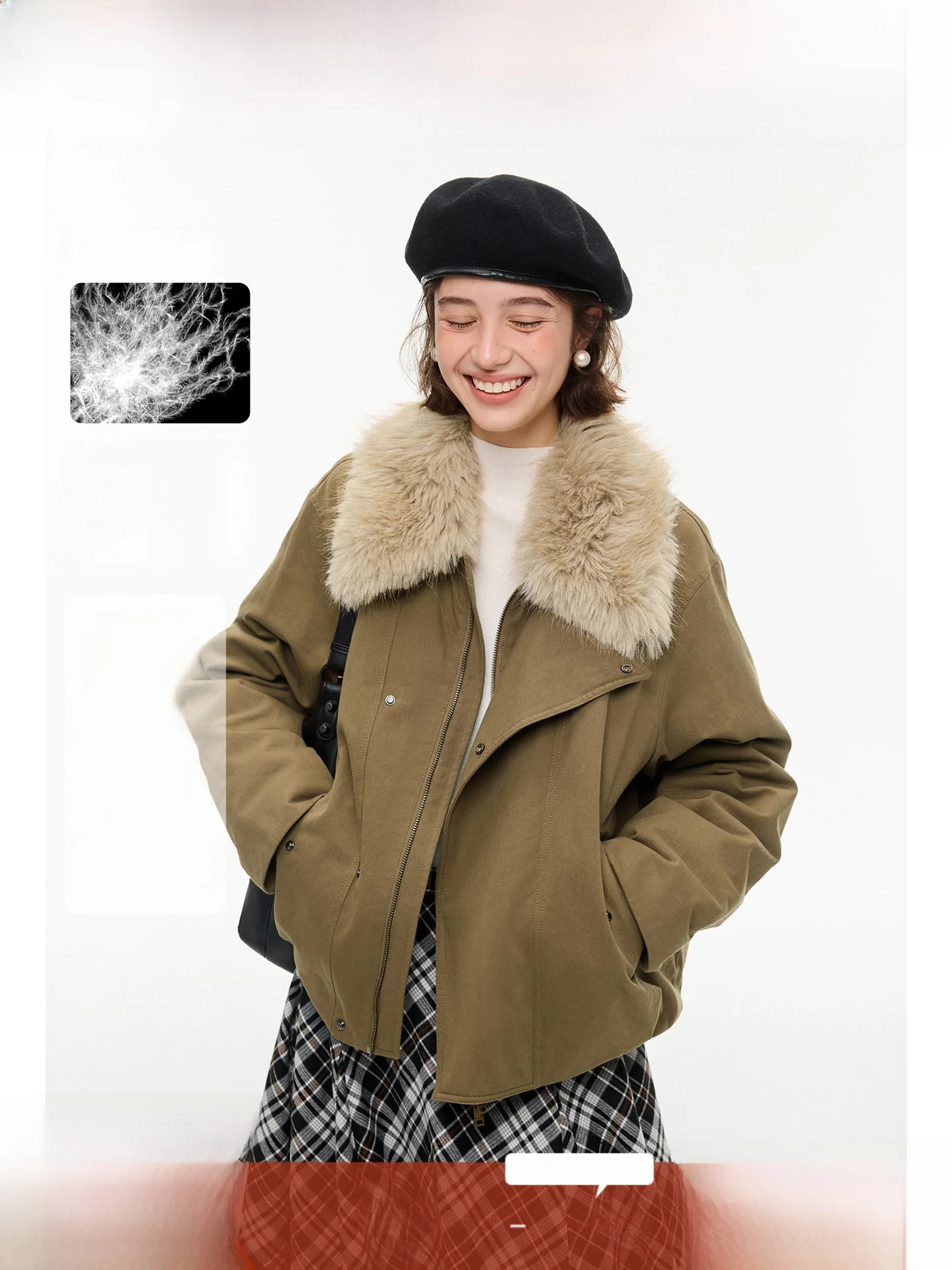 plus Size down Jaet Coat Women's Parka Sle Coat with Fur Collar Warm Loose Fit Winter Outerwear for Plump Women
plus Size down Jaet Coat Women's Parka Sle Coat with Fur Collar Warm Loose Fit Winter Outerwear for Plump Women