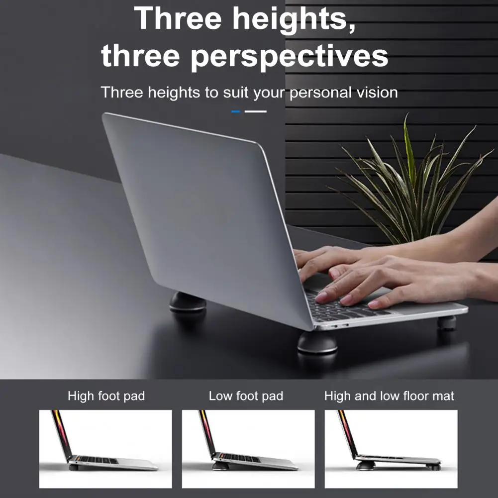Laptop Pad Non-slip Laptop Holder Compact Portable Laptop Stand with Pad Adjustable Non-slip Bracket Ventilated for Easy
Laptop Pad Non-slip Laptop Holder Compact Portable Laptop Stand with Pad Adjustable Non-slip Bracket Ventilated for Easy