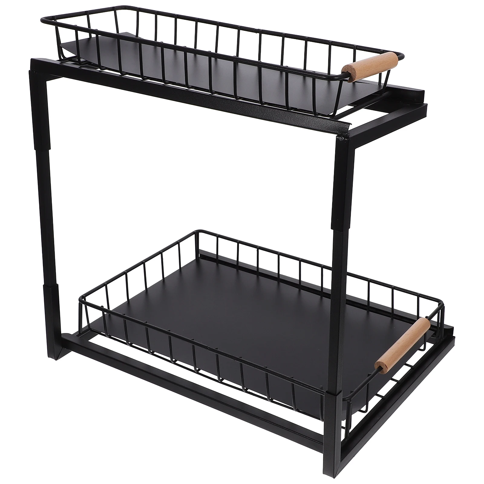 Adjustable 2-Tier Pull Out Seasoning Cabinet Shelf Under Sink Organizer Holder Expandable Kitchen Countertop Spice Jar Shelf
Adjustable 2-Tier Pull Out Seasoning Cabinet Shelf Under Sink Organizer Holder Expandable Kitchen Countertop Spice Jar Shelf