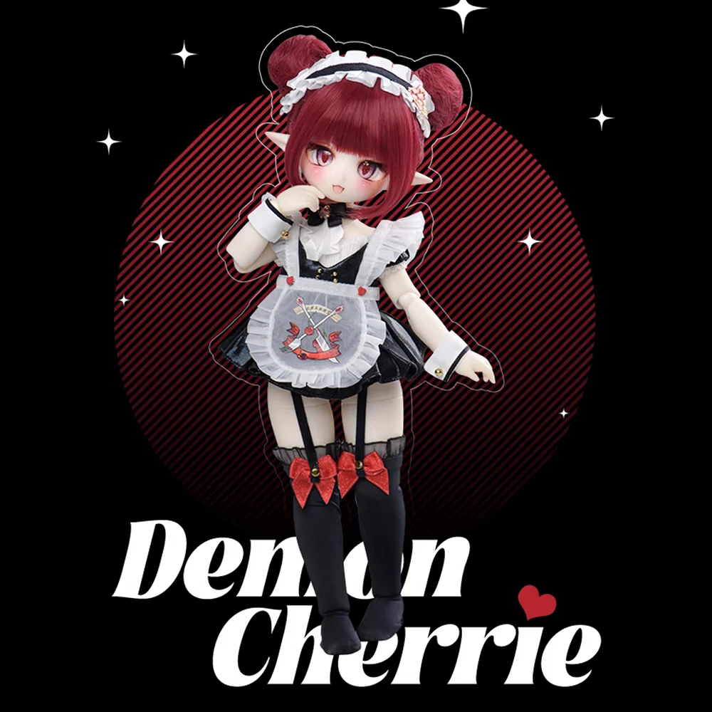 Tinyfox Demon Cherrie Action Figure 6-Point Mjd Special Body Bjd Model Pvc Kawaii Girl Figurine Collectible Toy Birthday Gift
Tinyfox Demon Cherrie Action Figure 6-Point Mjd Special Body Bjd Model Pvc Kawaii Girl Figurine Collectible Toy Birthday Gift