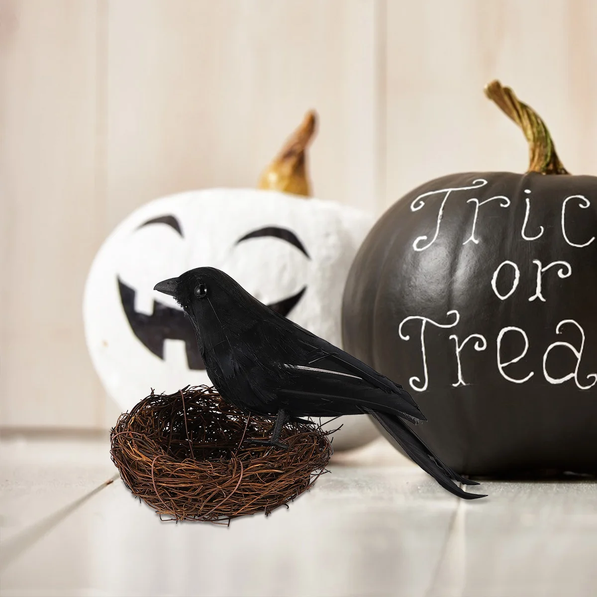 2pc Black Bird Decor Simulated Halloween Realistic nament Photo Prop Garden Indoor Display Fall Winter Creepy
2pc Black Bird Decor Simulated Halloween Realistic nament Photo Prop Garden Indoor Display Fall Winter Creepy