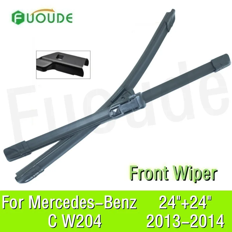 For Mercedes-Benz C W204 Wiper Blade 24"+24" Car Windshield Windscreen Rubber 2013 2014
For Mercedes-Benz C W204 Wiper Blade 24"+24" Car Windshield Windscreen Rubber 2013 2014