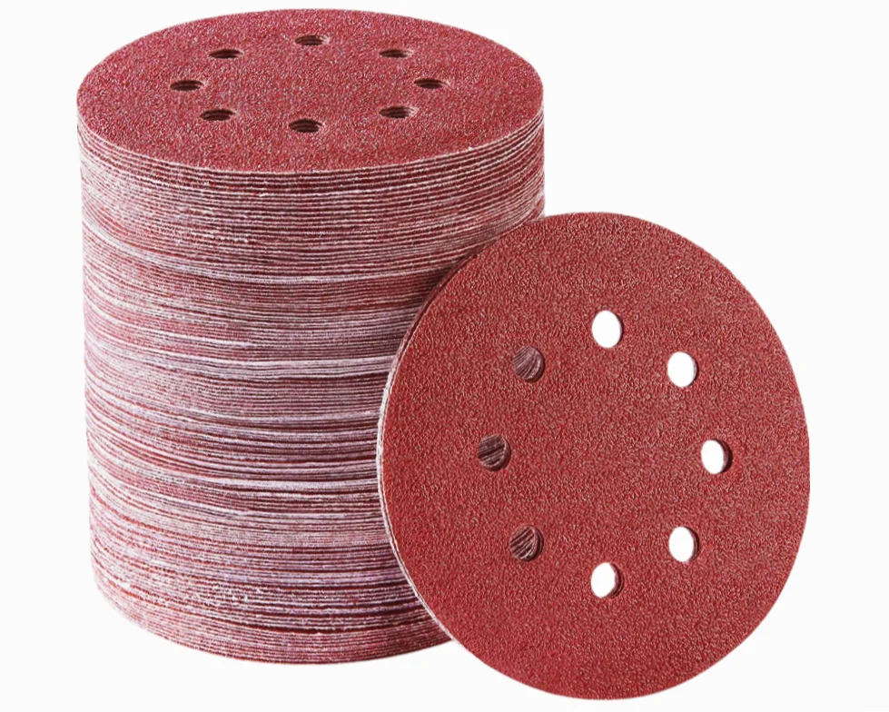 30Pcs 125mm 8 Holes Sandpaper Set 5 Inch Hook and Loop Magic Sticker Assorted Red Dry Sanding for Woodworking Polishing Abrasive
30Pcs 125mm 8 Holes Sandpaper Set 5 Inch Hook and Loop Magic Sticker Assorted Red Dry Sanding for Woodworking Polishing Abrasive