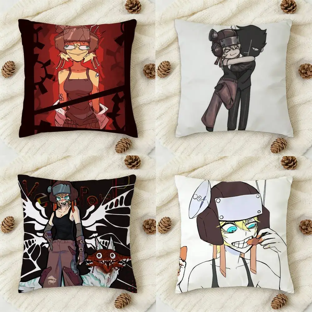 New Game P-PsychoPomp Vena Double-sided Printed Square Decorative Cushion Cover for Sofa Living Room Home Decor
New Game P-PsychoPomp Vena Double-sided Printed Square Decorative Cushion Cover for Sofa Living Room Home Decor