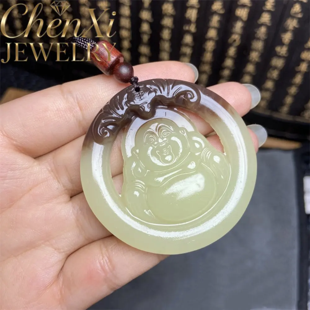 Natural Hetian Jade Plain No-Carve Pendant Hand Carved Lotus Guanyin Buddha Lucky Traditional Blessing Jade Exquisite Jewelry
Natural Hetian Jade Plain No-Carve Pendant Hand Carved Lotus Guanyin Buddha Lucky Traditional Blessing Jade Exquisite Jewelry