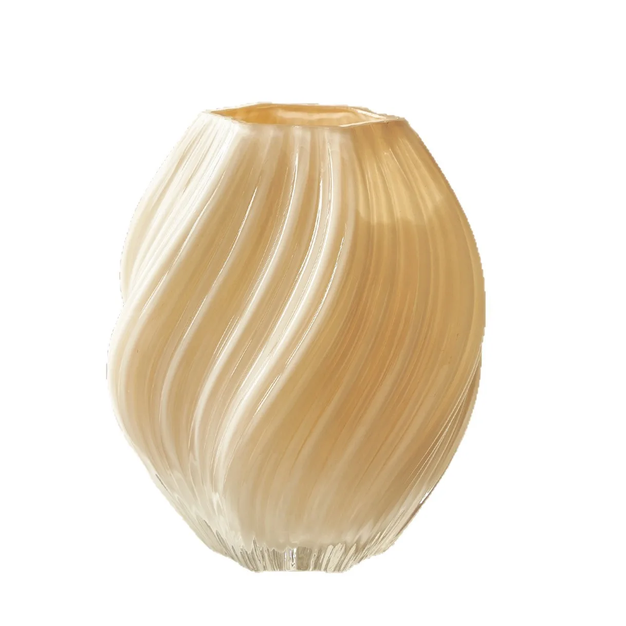 French style spiral maltose premium high vase home store homestay decoration
French style spiral maltose premium high vase home store homestay decoration