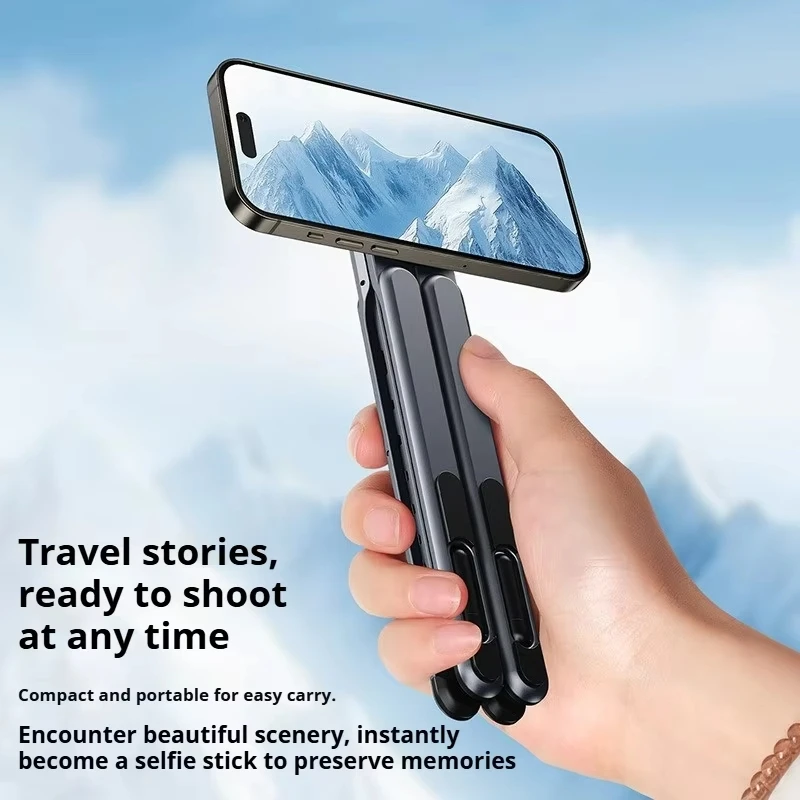 Portable Magnetic Phone Holder & Selfie Stick 3-in-1 Foldable Tripod Stand for iPhone iPad Tablet Desktop Adjustable Stand
Portable Magnetic Phone Holder & Selfie Stick 3-in-1 Foldable Tripod Stand for iPhone iPad Tablet Desktop Adjustable Stand