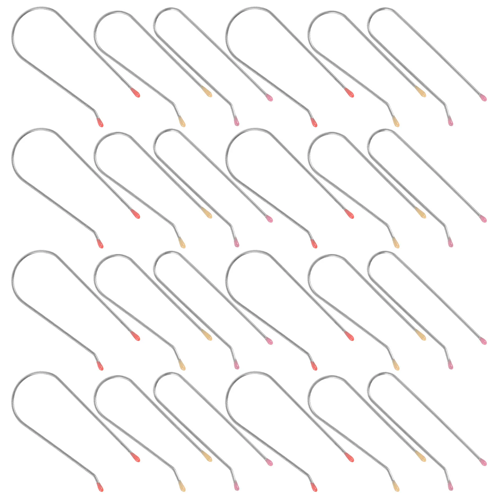 24Pcs Hair Roller Clips Hot Roller Securing Pins for Electric Curlers Lightweight Sturdy Reusable Curling Clips for All Hair
24Pcs Hair Roller Clips Hot Roller Securing Pins for Electric Curlers Lightweight Sturdy Reusable Curling Clips for All Hair