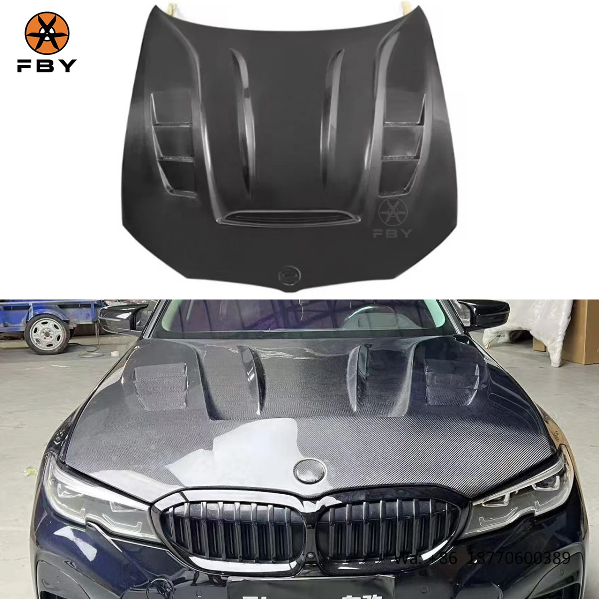 Carbon Fiber G20 DW Style Engine Hood for BMW G20 330i M340i M Sport Sedan 2019+
Carbon Fiber G20 DW Style Engine Hood for BMW G20 330i M340i M Sport Sedan 2019+