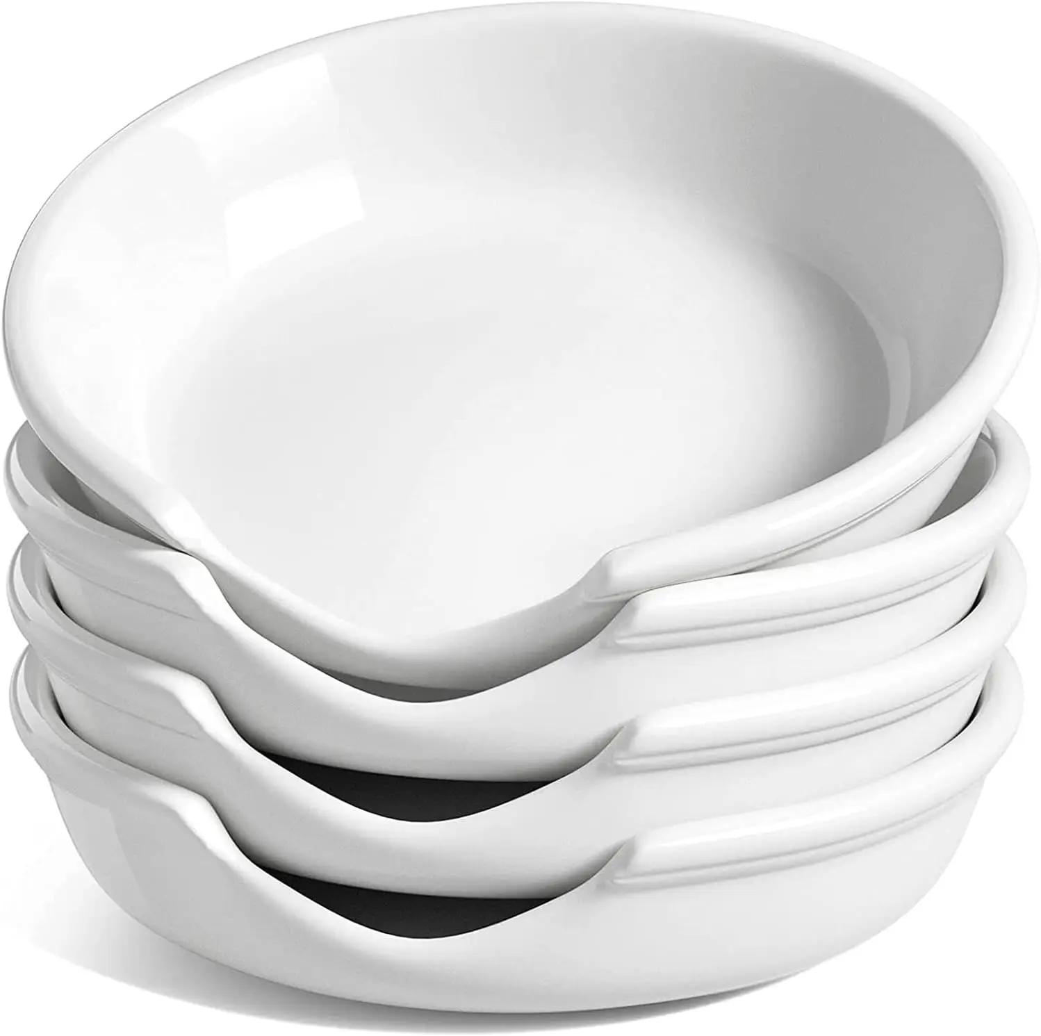 Ceramic Spoon Rest for Stove Top, 4.8 Inch Spoon Holder for Kitchen Counter, Set of 4, White
Ceramic Spoon Rest for Stove Top, 4.8 Inch Spoon Holder for Kitchen Counter, Set of 4, White