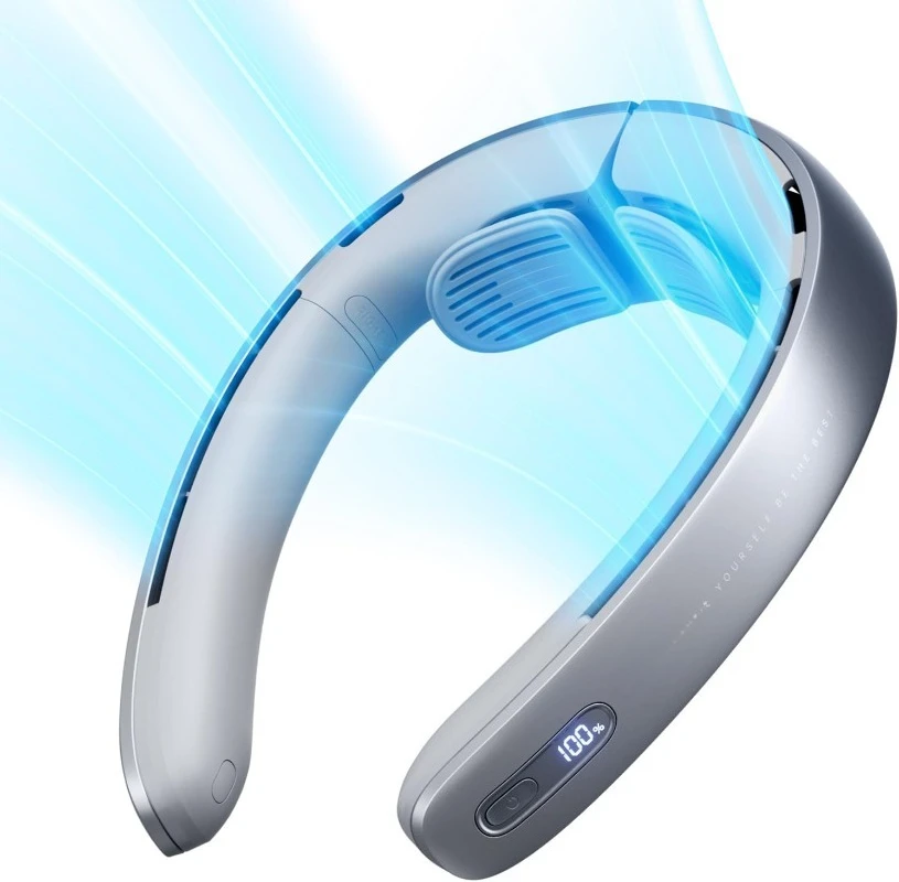 Portable Neck Fan Pro, 100 Speeds Bladeless, Stepless Knob, LED Display, 5000mAh Rechargeable Personal, Mini
Portable Neck Fan Pro, 100 Speeds Bladeless, Stepless Knob, LED Display, 5000mAh Rechargeable Personal, Mini