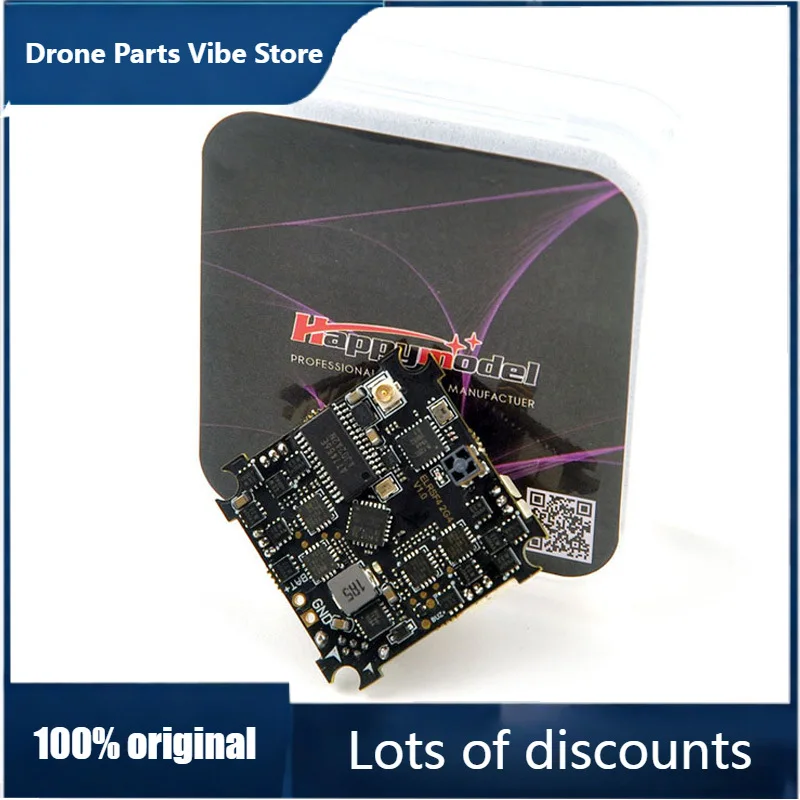 FyHappyModel ELRS F4 2G4 5 In 1 Flight Controller With Built 2 4GHz Receiver For RC Drones And FPV Quadcopters