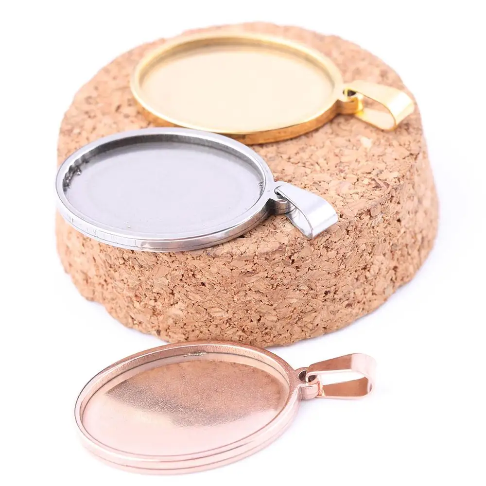 onwear 10pcs stainless steel cabochon settings 18x25mm oval pendant base blanks diy cameo jewelry bezels for necklace findings
onwear 10pcs stainless steel cabochon settings 18x25mm oval pendant base blanks diy cameo jewelry bezels for necklace findings