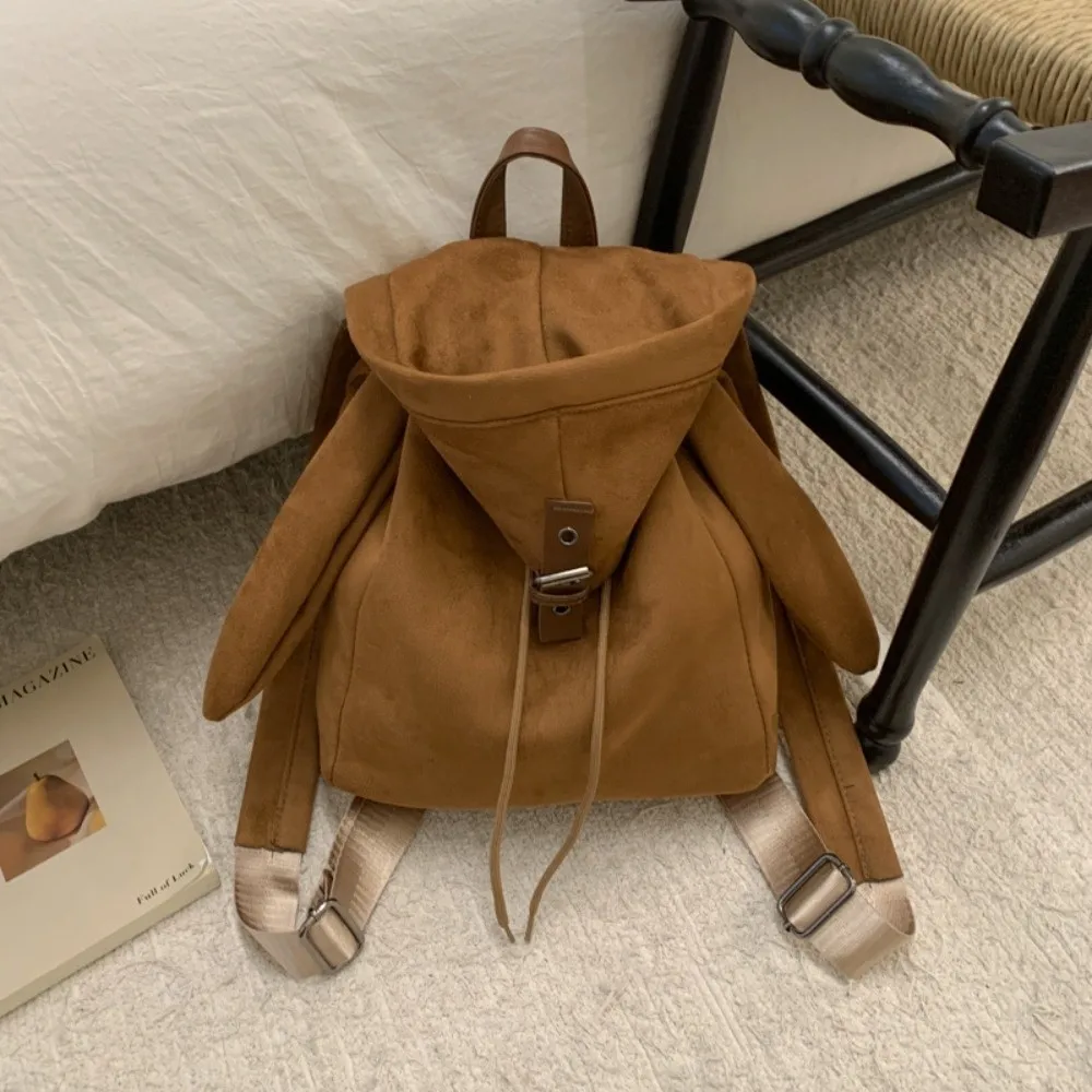 Funny Unique Hooded Ears Backpack High Capacity Retro Cute Drawstring Daypack Trendy Bunny Ear Fashionable School Bag Students
Funny Unique Hooded Ears Backpack High Capacity Retro Cute Drawstring Daypack Trendy Bunny Ear Fashionable School Bag Students