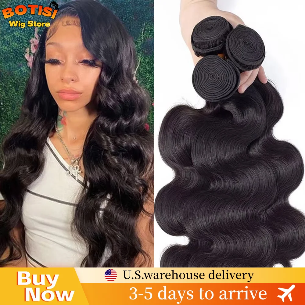 Botisi 30 Inch Loose Body Wave Raw Hair Bundles Body Wave Bundles Human Hair Full Machine Natural Black Wig Human Hair For Women
Botisi 30 Inch Loose Body Wave Raw Hair Bundles Body Wave Bundles Human Hair Full Machine Natural Black Wig Human Hair For Women