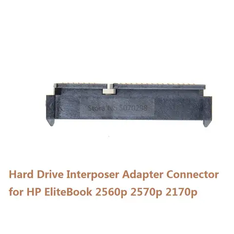 Conector intercomposer de disco duro SATA HDD SSD de repuesto 2,5 para HP EliteBook 2170p 2560p 2570p