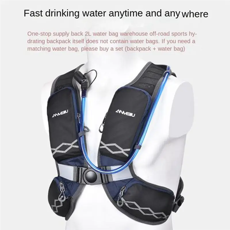 T34C Water Bag Can Hold 5L Water Bag, Suitable for Cycling, Off-Road, Running, Hiking, Marathon Without Water Bag
T34C Water Bag Can Hold 5L Water Bag, Suitable for Cycling, Off-Road, Running, Hiking, Marathon Without Water Bag