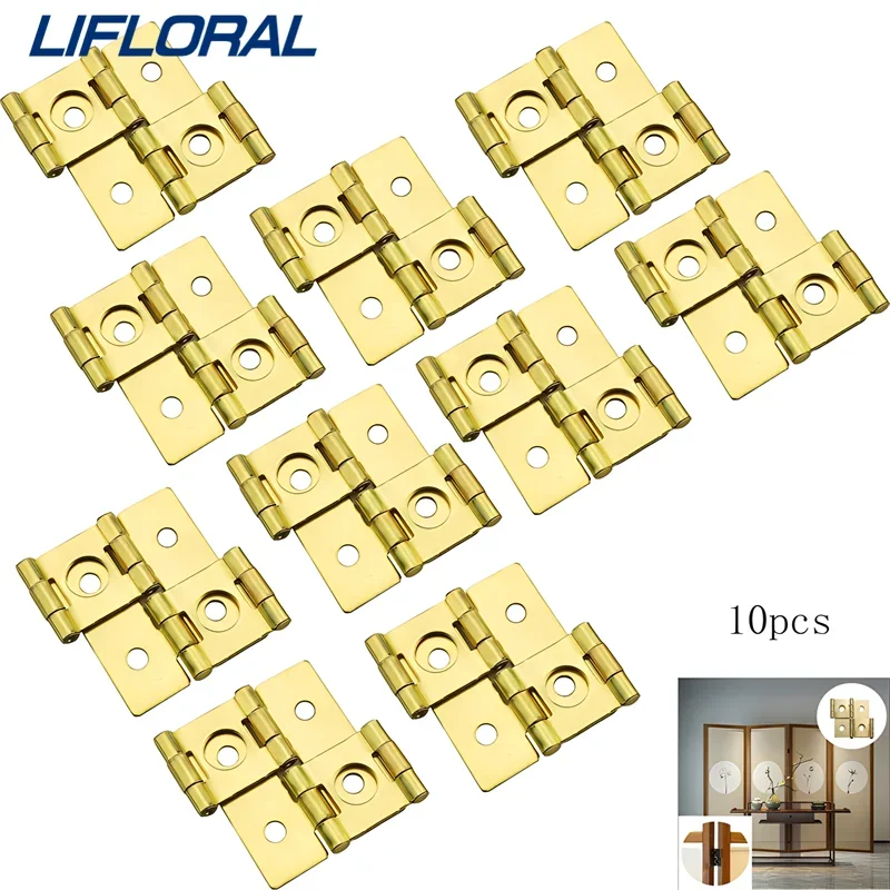 10 шт., мебельные складные петли для экрана, фурнитура для спальни, ванной комнаты, дверные петли для ворот, двухсторонние дверные петли в стиле ретро
10 шт., мебельные складные петли для экрана, фурнитура для спальни, ванной комнаты, дверные петли для ворот, двухсторонние дверные петли в стиле ретро