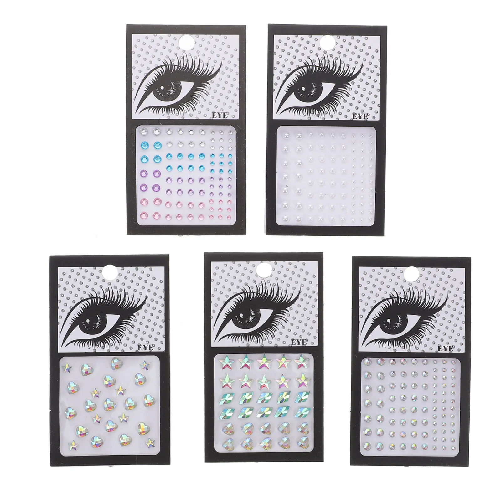 5 Sheets Rhinestone Sticker Face Gems Adhesive Decor for Festival Party Makeup Temporary Tattoo Jewelry Pearl Nail Art Gems
5 Sheets Rhinestone Sticker Face Gems Adhesive Decor for Festival Party Makeup Temporary Tattoo Jewelry Pearl Nail Art Gems