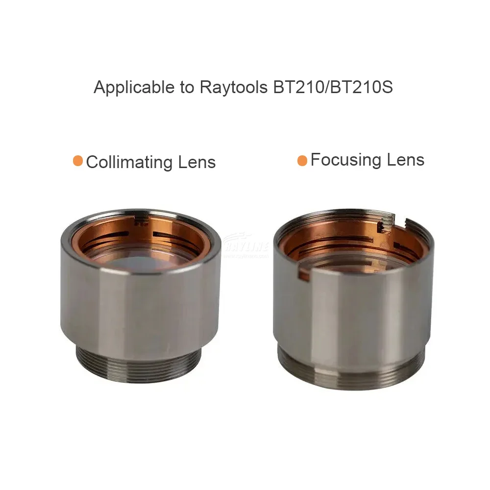 Raytools Laser Head Collimating Focus Lens with Holder D28mm F100/F125 for BT210 BT210S 0-6KW For Laser Cutting Head Parts
Raytools Laser Head Collimating Focus Lens with Holder D28mm F100/F125 for BT210 BT210S 0-6KW For Laser Cutting Head Parts