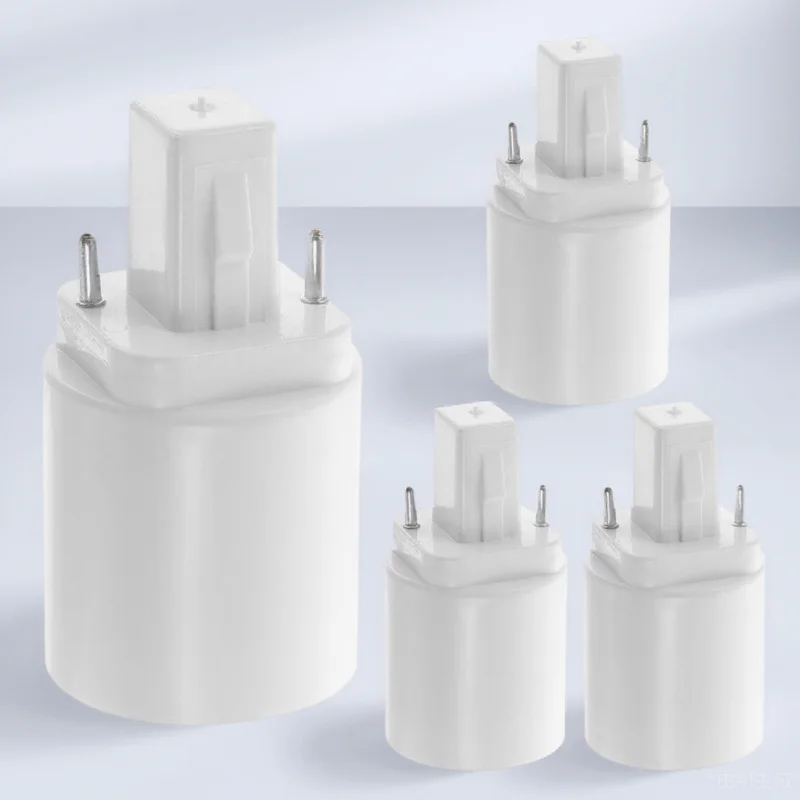 4pcs G24D To E27 Light Bulb Socket Adapter Sturdy Pbt Material Nickel Plated Pins Durable Lamp Holder For Led Halogen Filament
4pcs G24D To E27 Light Bulb Socket Adapter Sturdy Pbt Material Nickel Plated Pins Durable Lamp Holder For Led Halogen Filament