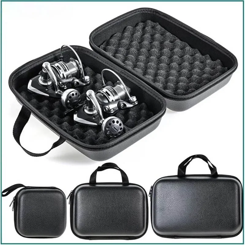 Fishing Tackle Storage Bag Waterproof Holder Pouch Fishing Protective Case Spinning Reel Shockproof Box for 1-2 Fishing Reels
Fishing Tackle Storage Bag Waterproof Holder Pouch Fishing Protective Case Spinning Reel Shockproof Box for 1-2 Fishing Reels