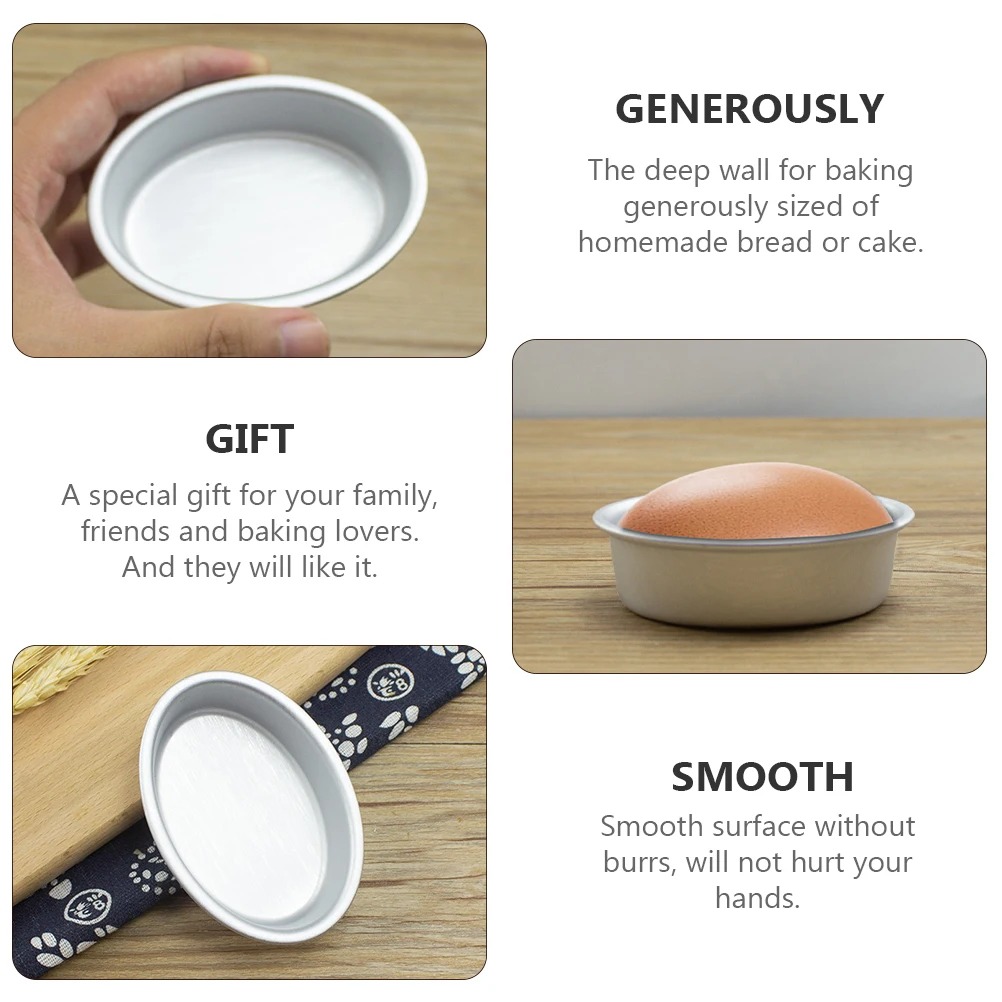 6pcs Egg Shaped Cake Molds Aluminum Alloy Baking Pans Oval Tin Non Stick Easy Demold Home Use Bakery Kitchen Bar Tools
6pcs Egg Shaped Cake Molds Aluminum Alloy Baking Pans Oval Tin Non Stick Easy Demold Home Use Bakery Kitchen Bar Tools